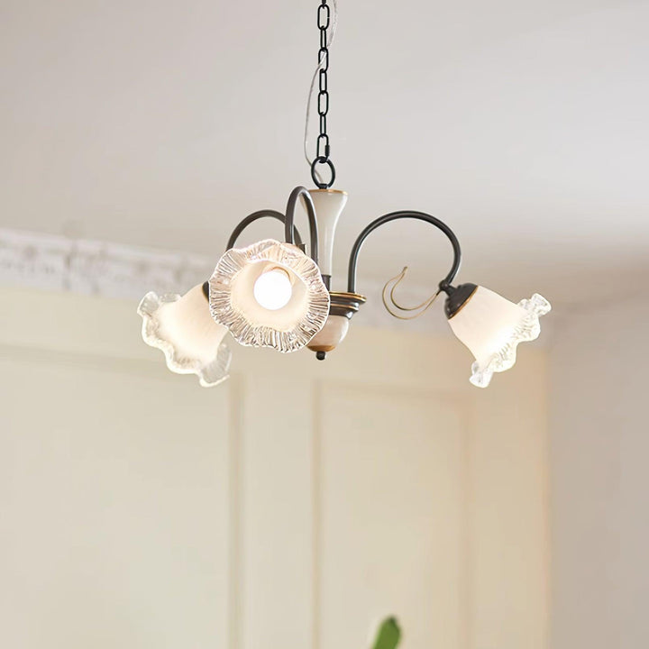 Luce Black Chandelier - Vakkerlight