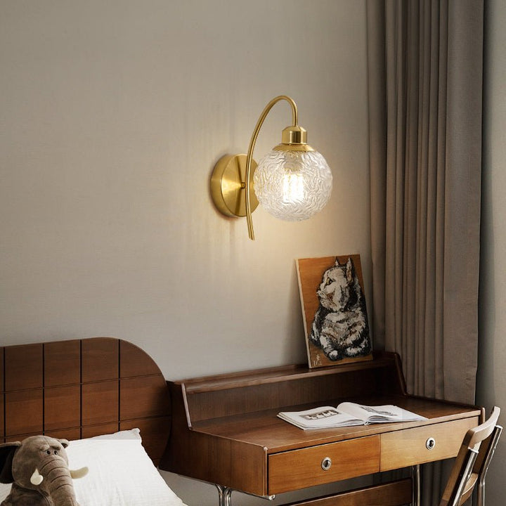 Lucienne Curved Wall Sconce - Vakkerlight