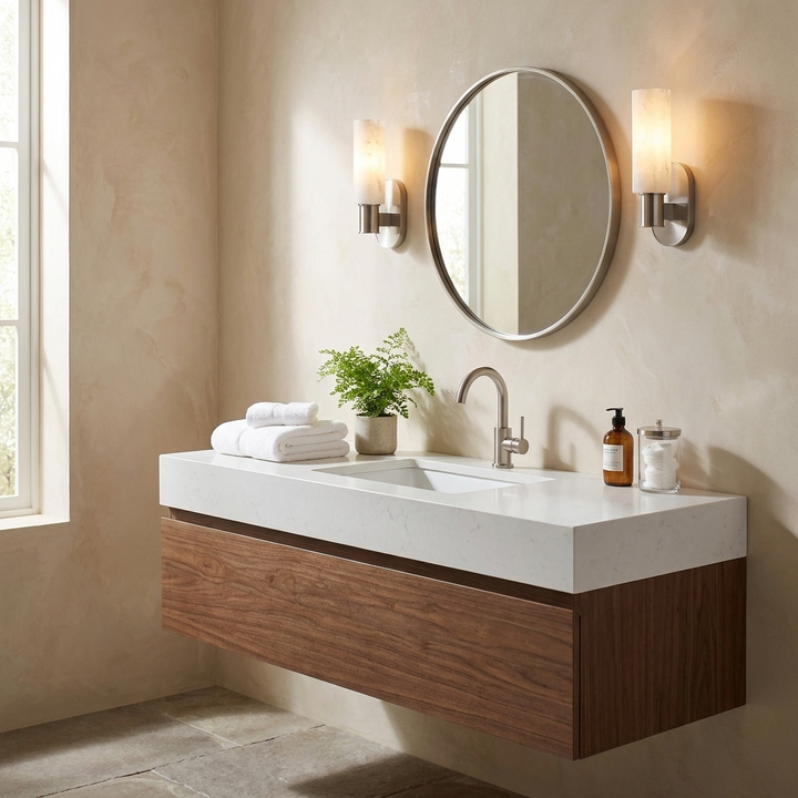 Ludlow Alabaster Wall Sconce