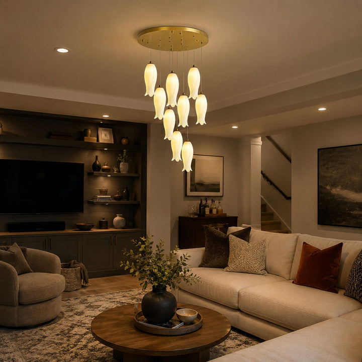 Luma Flora Stairs Chandelier