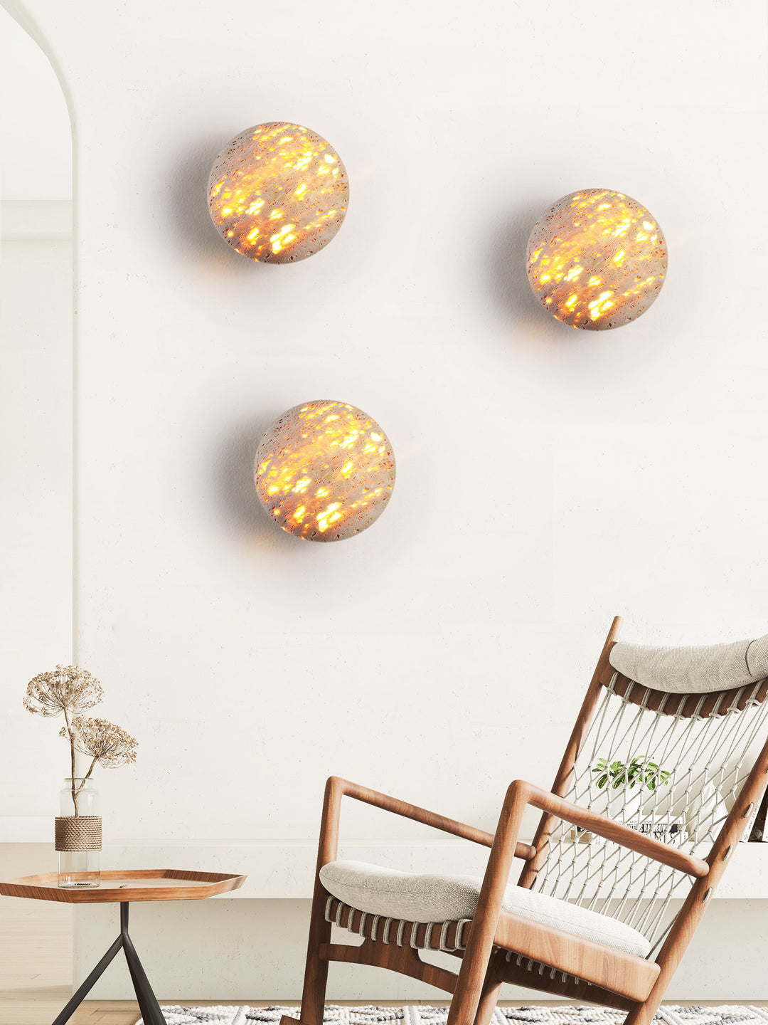 Luma Stone Wall Light - Vakkerlight