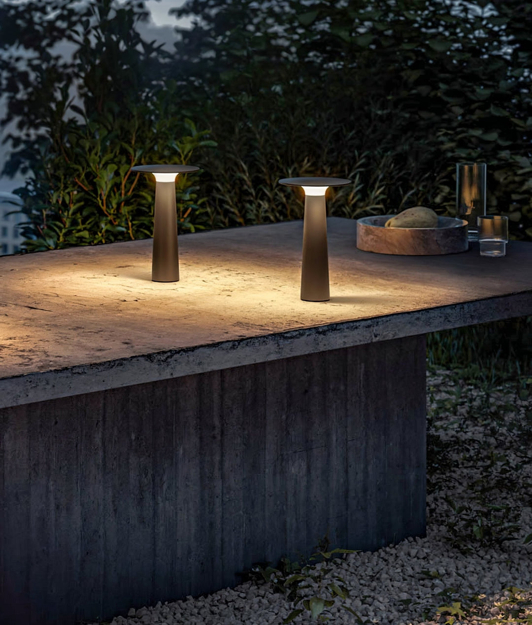 Luma Disk Outdoor Table Light - Vakkerlight