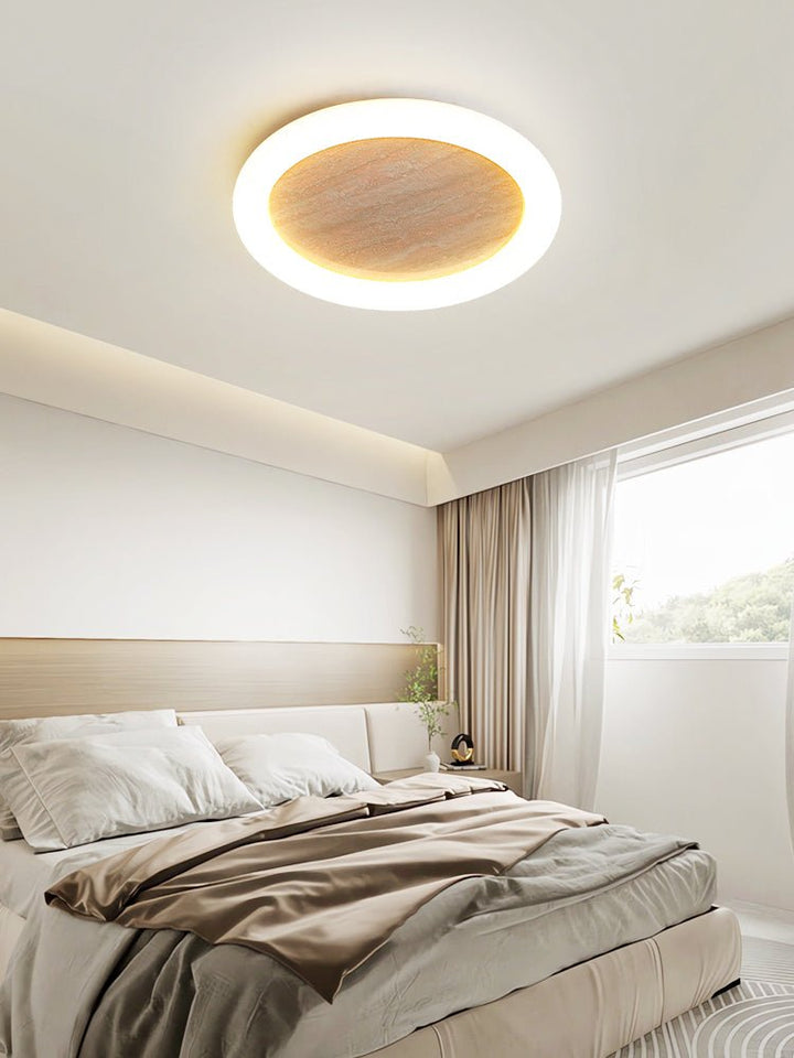 Luma Sol Travertine Ceiling Light - Vakkerlight