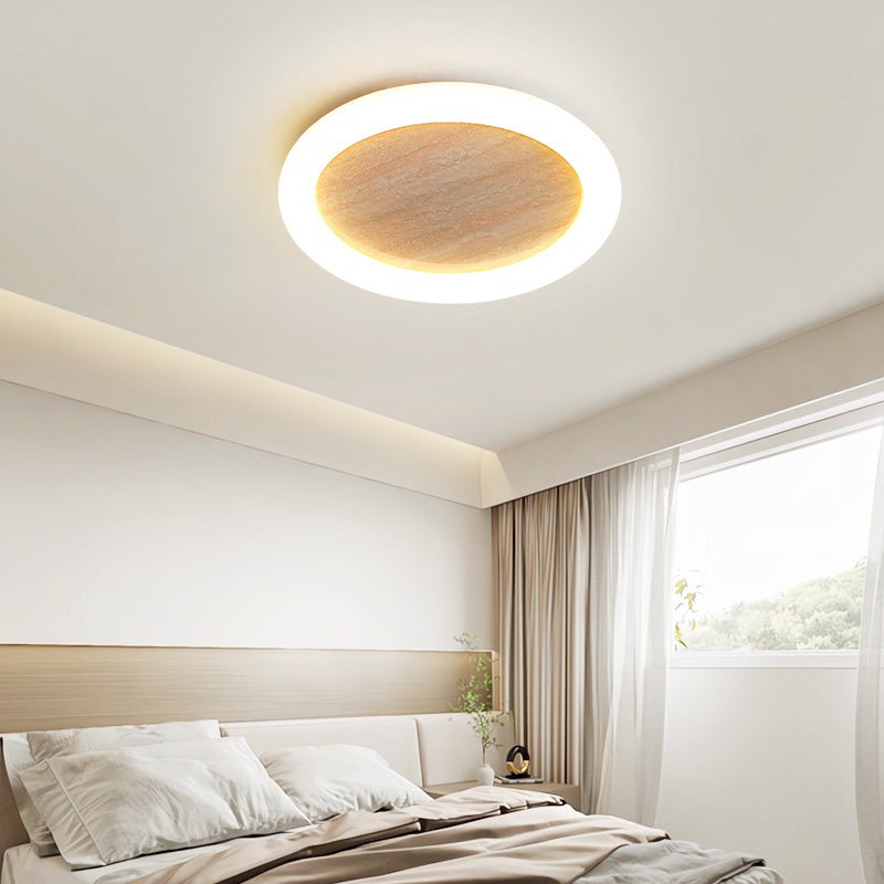 Luma Sol Travertine Ceiling Light - Vakkerlight