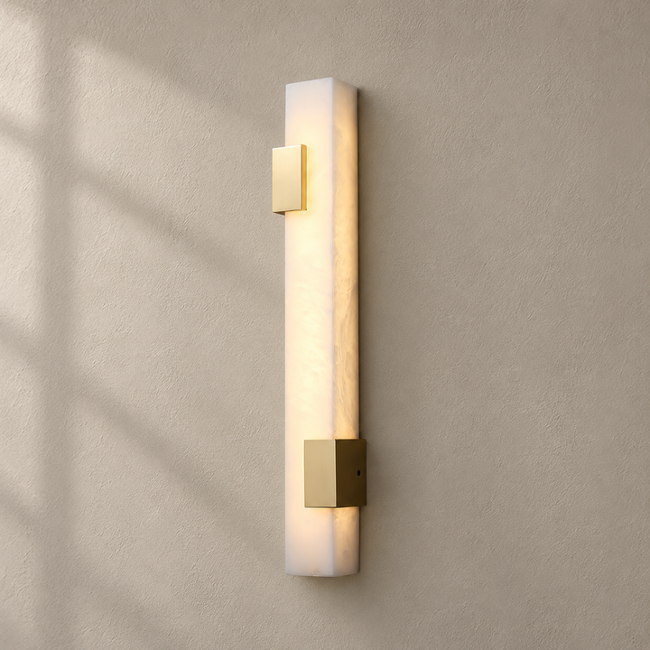 Lumen Bar Alabaster Wall Sconce