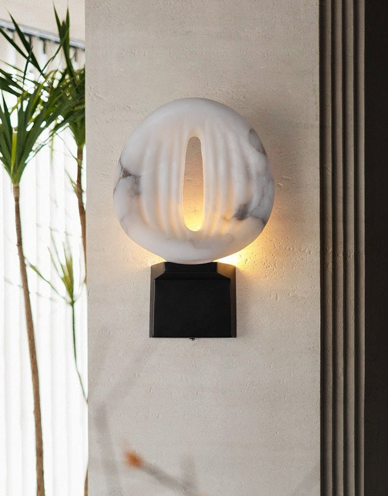 Lumen Rift Alabaster Wall Lamp - Vakkerlight