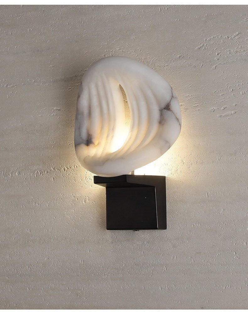 Lumen Rift Alabaster Wall Lamp - Vakkerlight