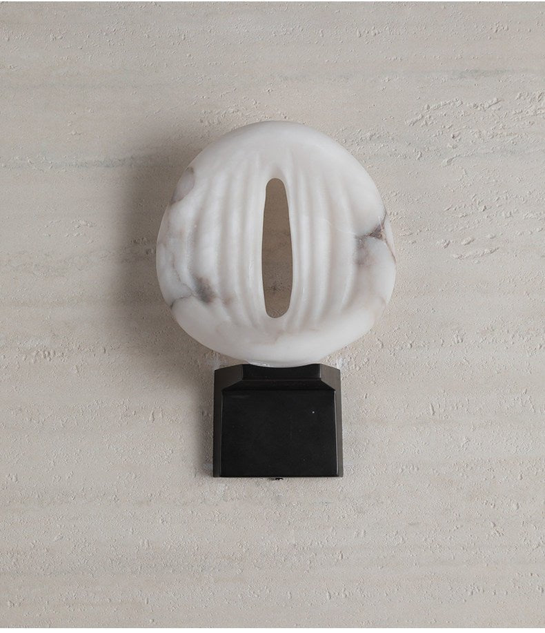Lumen Rift Alabaster Wall Lamp - Vakkerlight