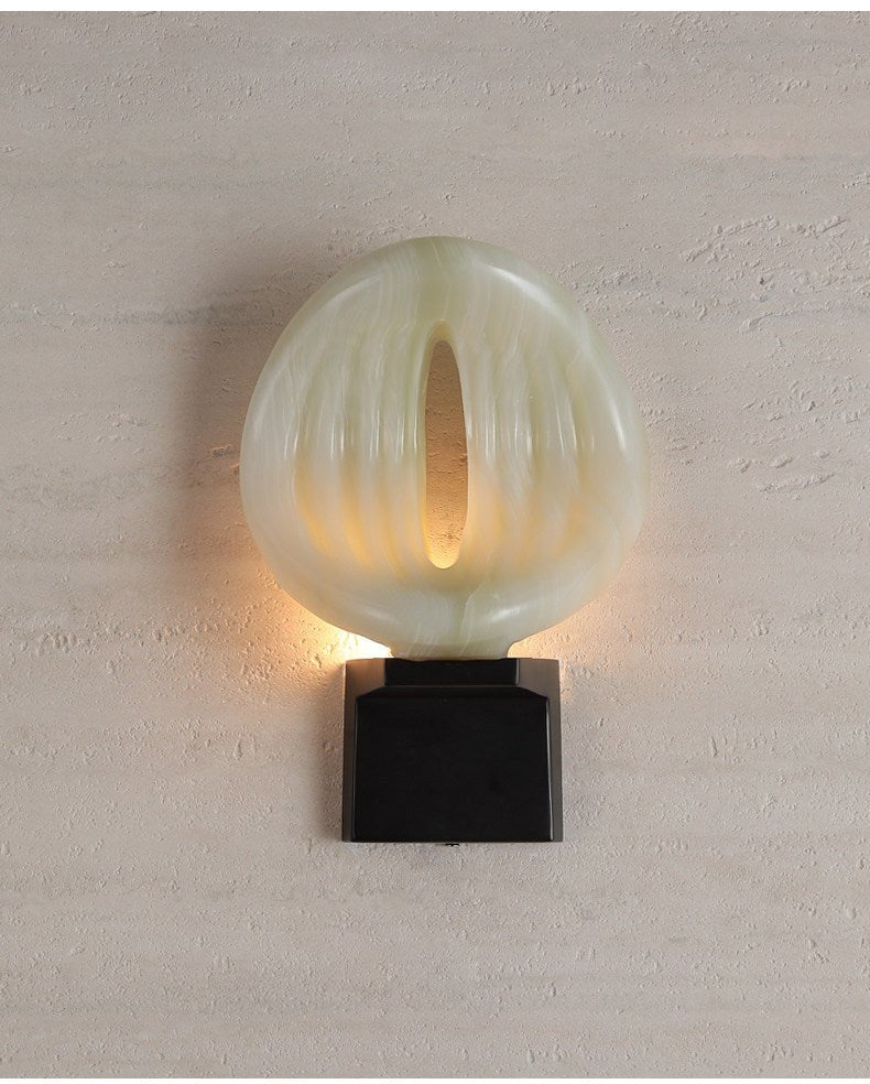 Lumen Rift Alabaster Wall Lamp - Vakkerlight