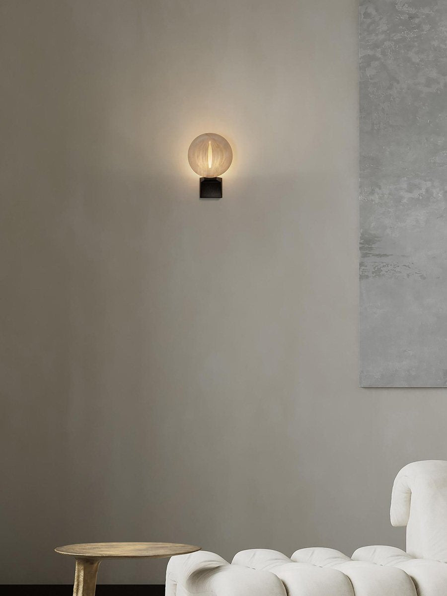 Lumen Rift Alabaster Wall Lamp - Vakkerlight