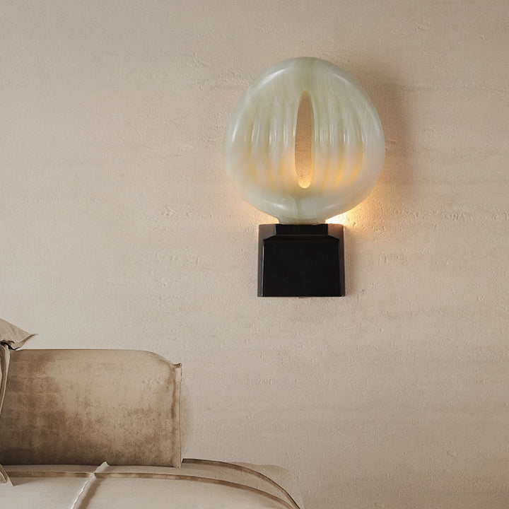 Lumen Rift Alabaster Wall Lamp - Vakkerlight