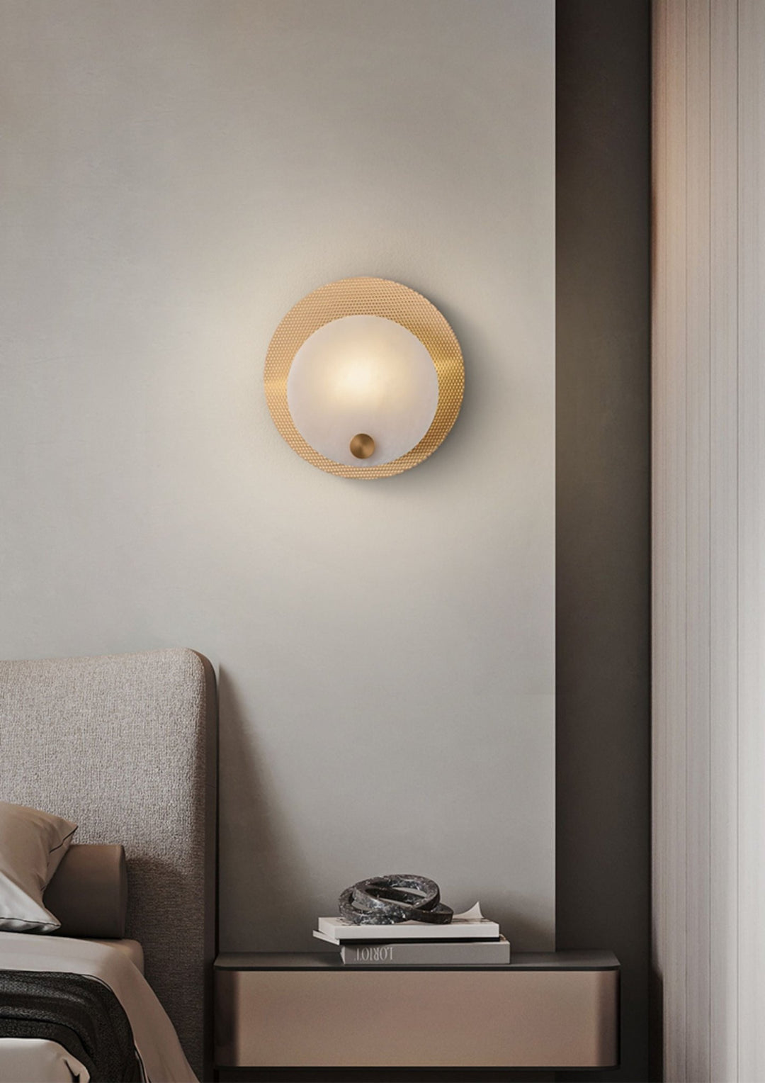 Lumen Alabaster Wall Light - Vakkerlight