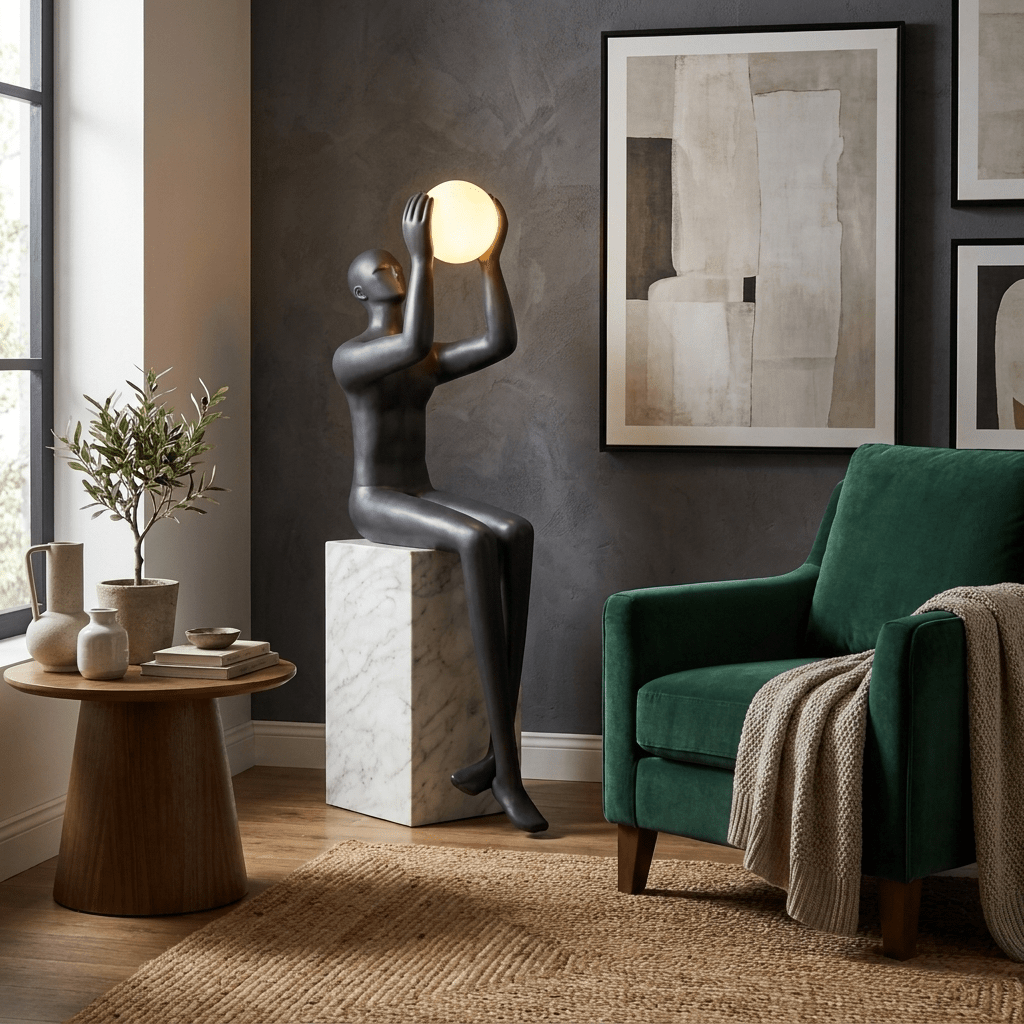 Lumen Figure Floor Lamp - Vakkerlight