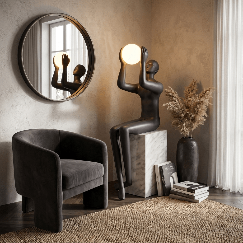 Lumen Figure Floor Lamp - Vakkerlight