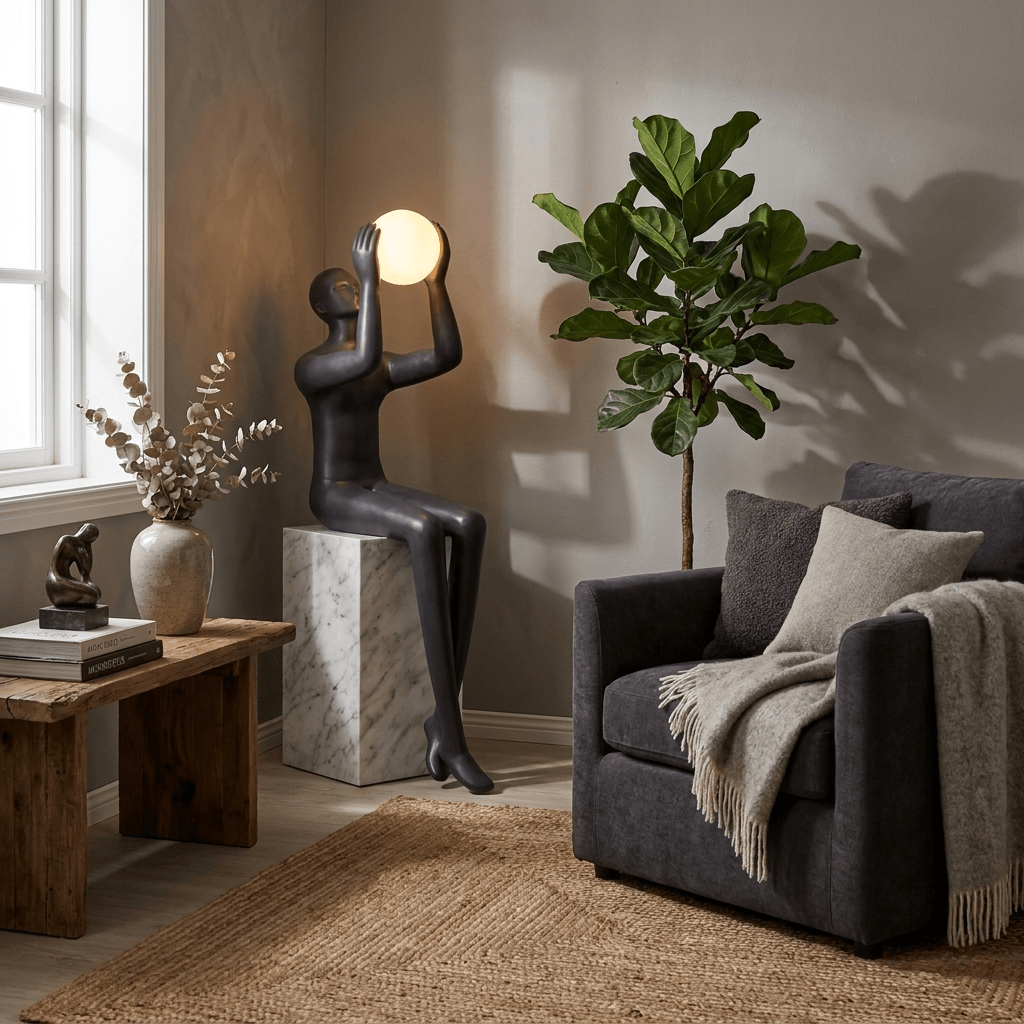 Lumen Figure Floor Lamp - Vakkerlight