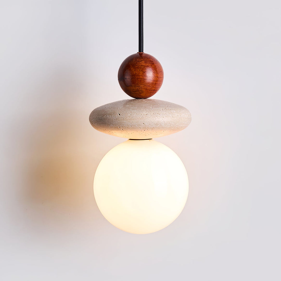 Lumi Travertine Pendant Light - Vakkerlight