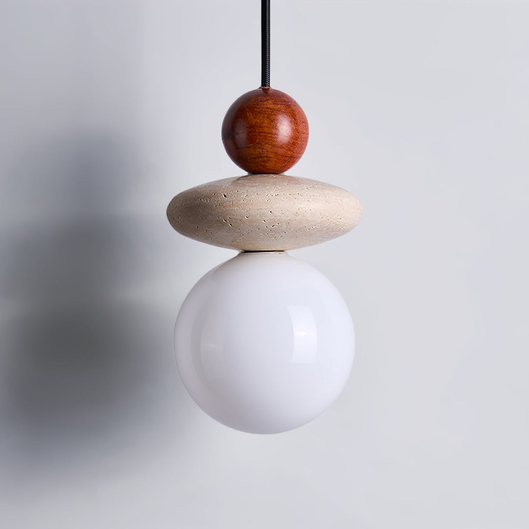 Lumi Travertine Pendant Light - Vakkerlight