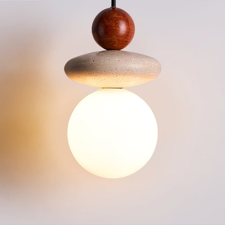 Lumi Travertine Pendant Light - Vakkerlight
