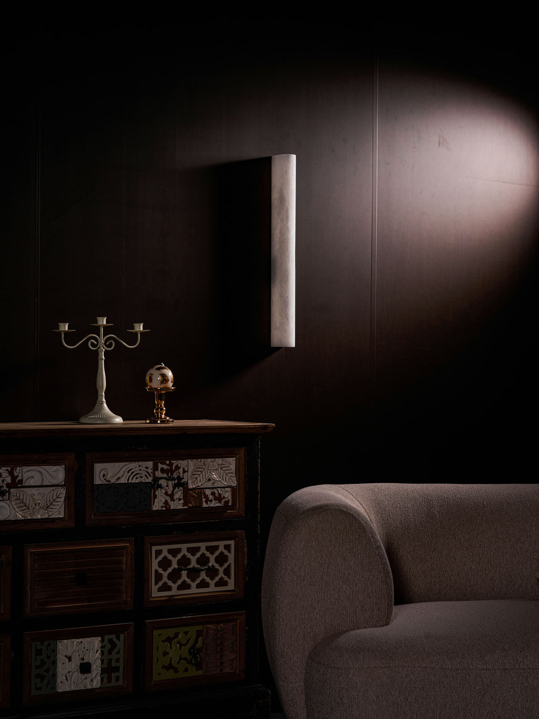 Luminara Alabaster Wall Sconce