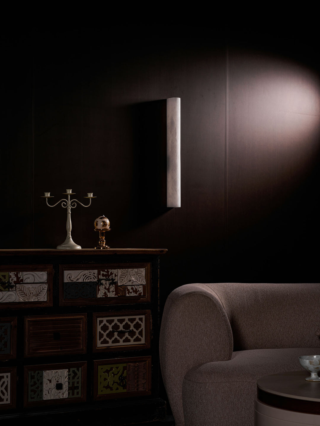 Luminara Alabaster Wall Sconce