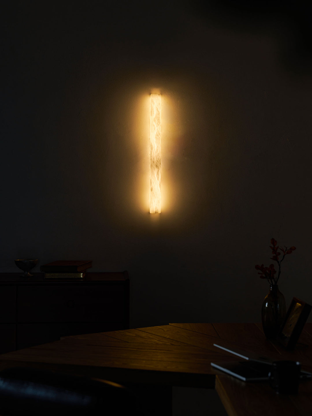 Luminara Alabaster Wall Sconce