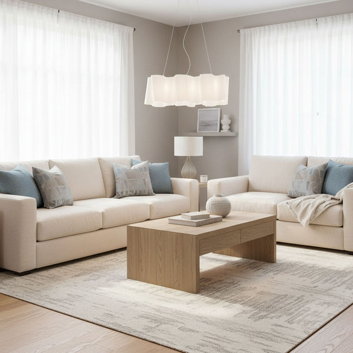 Luminara Glass Chandelier - Vakkerlight