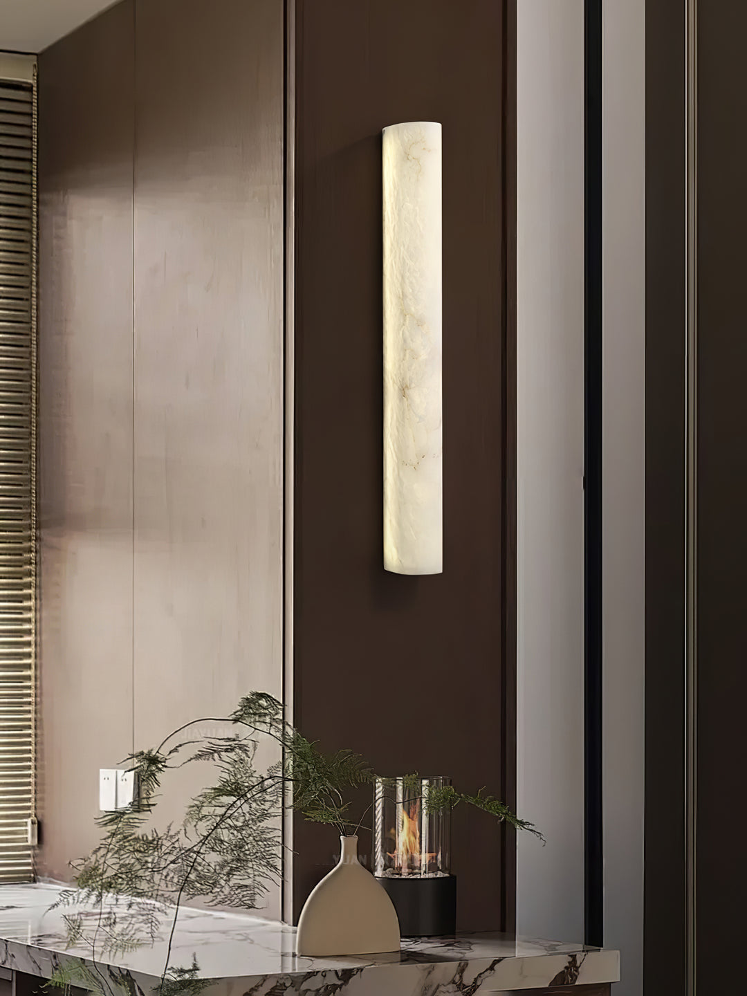 Luminara Alabaster Wall Sconce - Vakkerlight