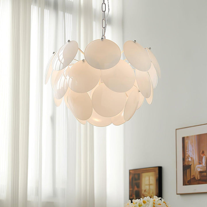 Luminous Petal Glass Chandelier - Vakkerlight