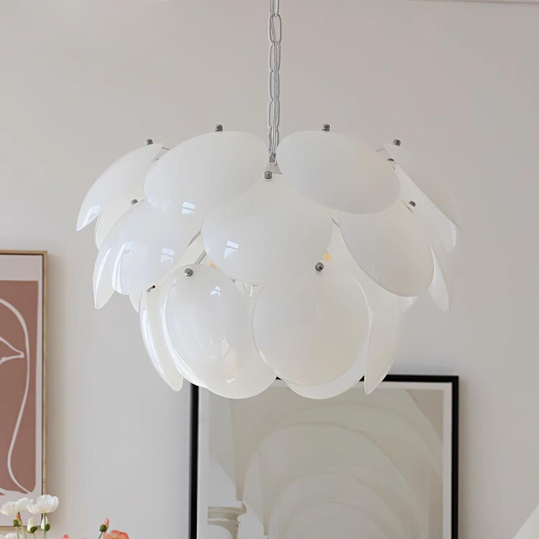 Luminous Petal Glass Chandelier - Vakkerlight