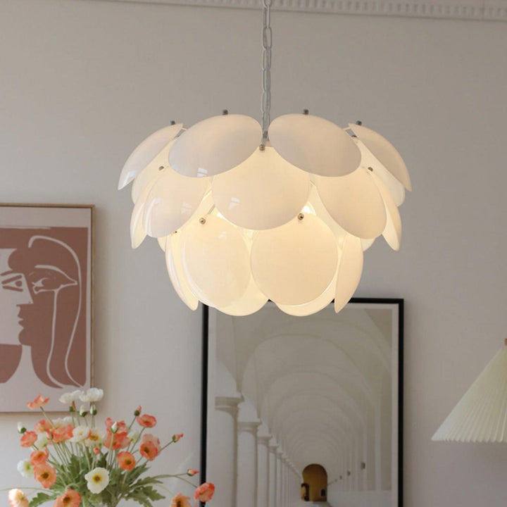 Luminous Petal Glass Chandelier - Vakkerlight