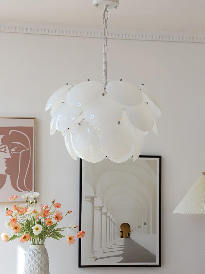 Luminous Petal Glass Chandelier - Vakkerlight