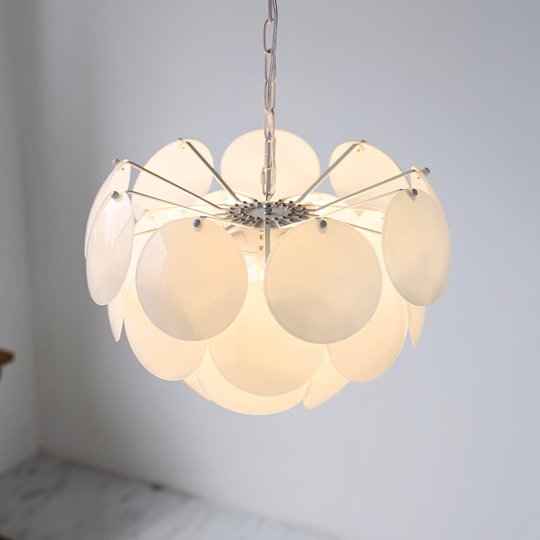 Luminous Petal Glass Chandelier - Vakkerlight