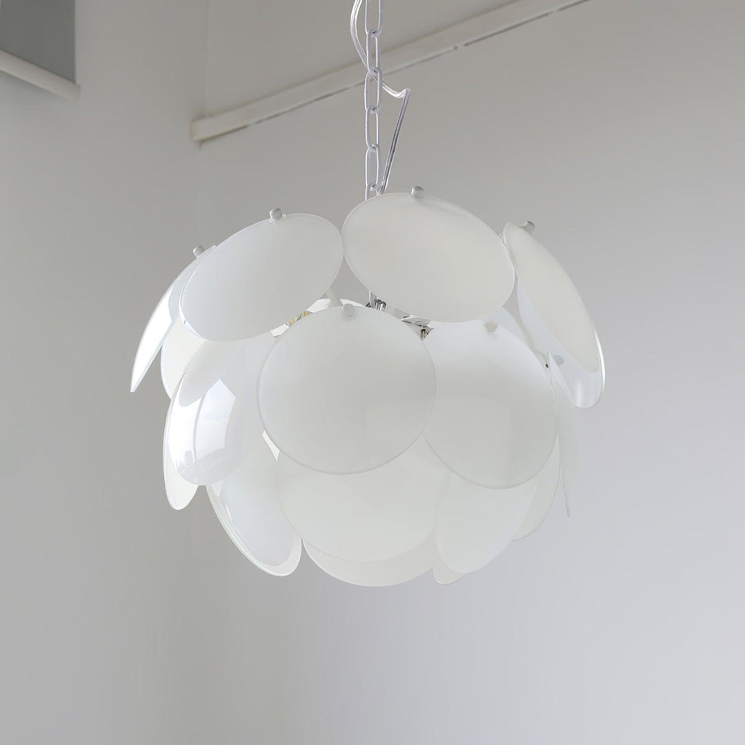 Luminous Petal Glass Chandelier - Vakkerlight