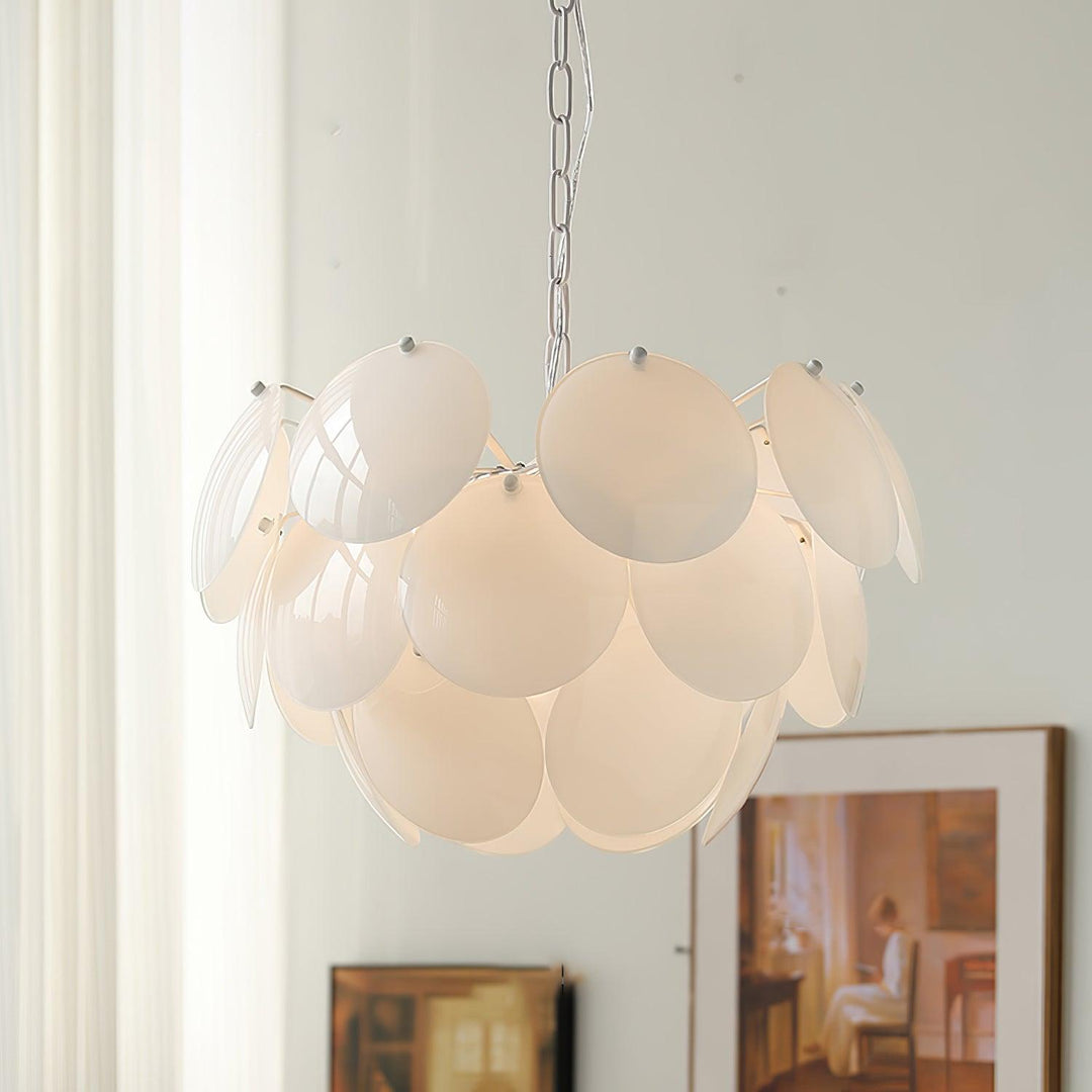 Luminous Petal Glass Chandelier - Vakkerlight