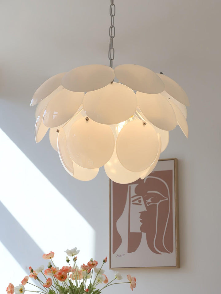 Luminous Petal Glass Chandelier - Vakkerlight