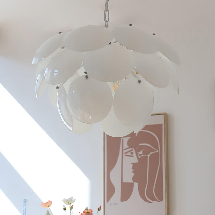 Luminous Petal Glass Chandelier - Vakkerlight