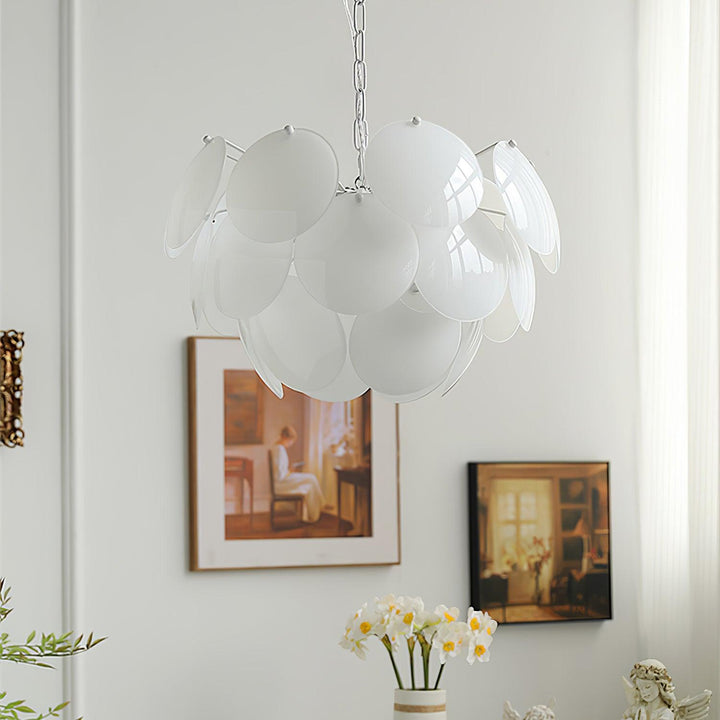 Luminous Petal Glass Chandelier - Vakkerlight