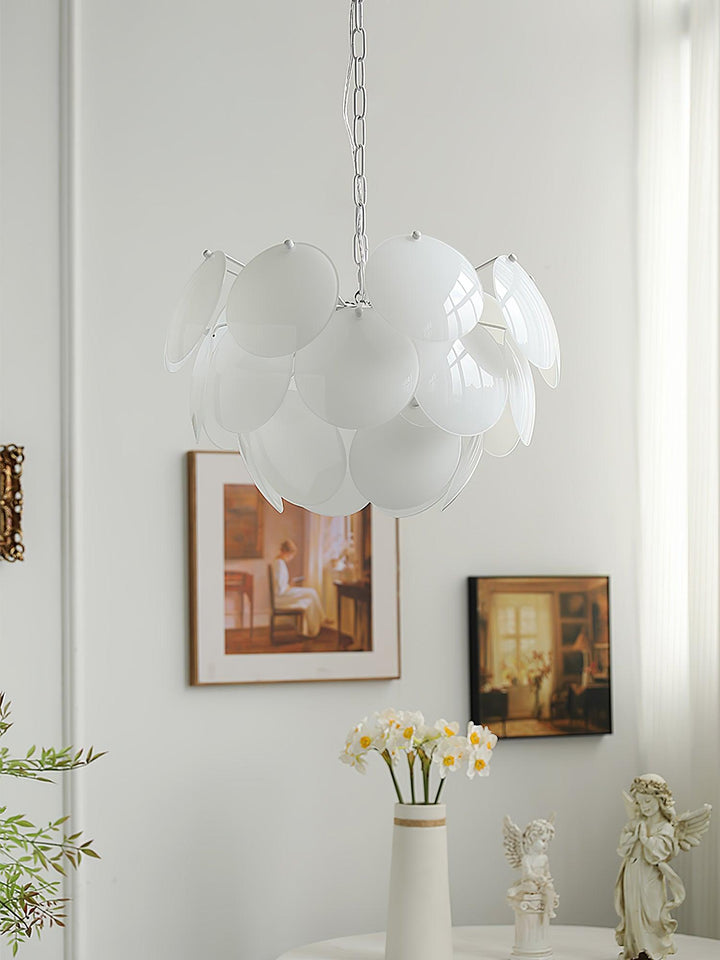 Luminous Petal Glass Chandelier - Vakkerlight