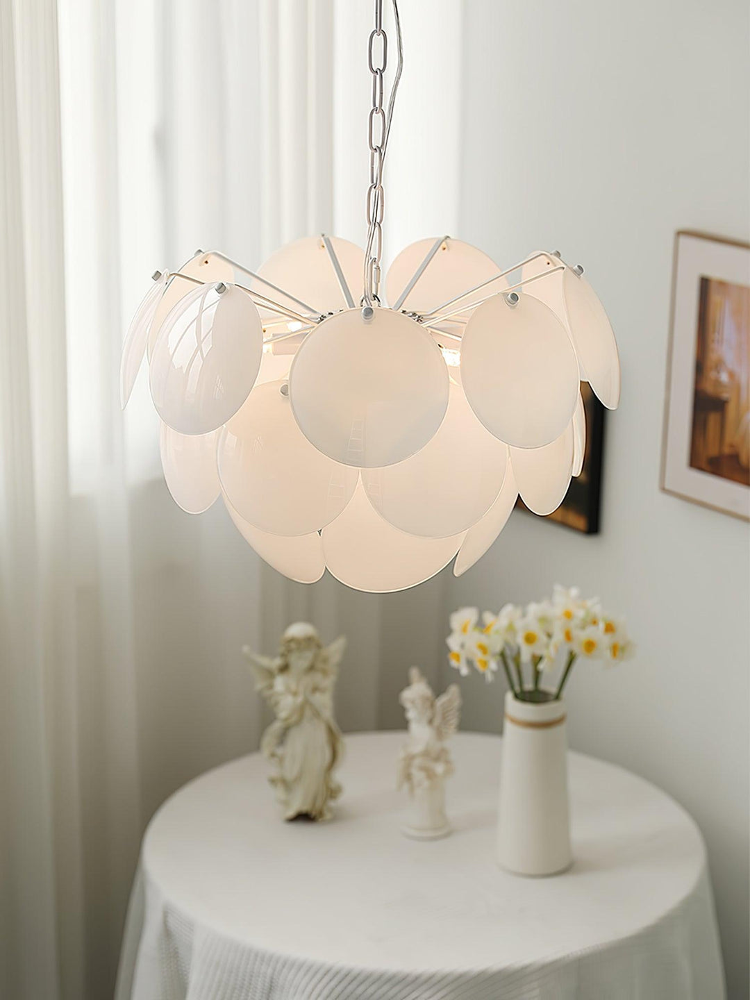 Luminous Petal Glass Chandelier - Vakkerlight