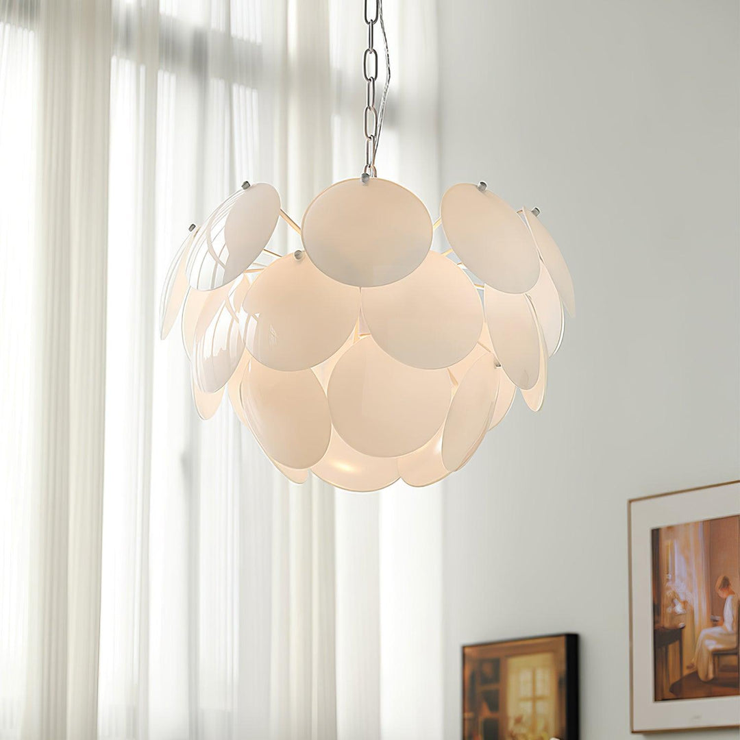 Luminous Petal Glass Chandelier - Vakkerlight