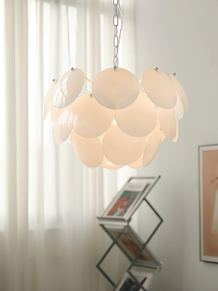 Luminous Petal Glass Chandelier - Vakkerlight