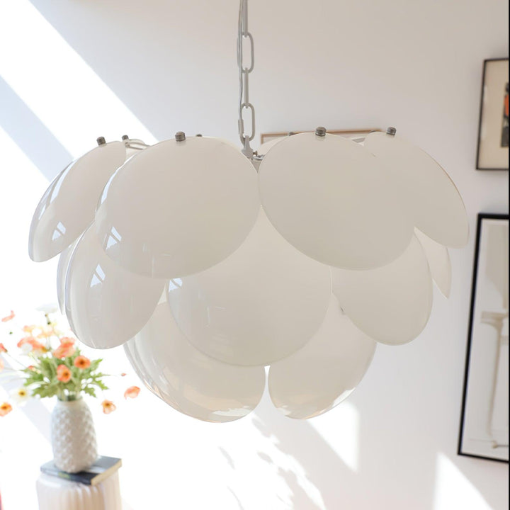 Luminous Petal Glass Chandelier - Vakkerlight