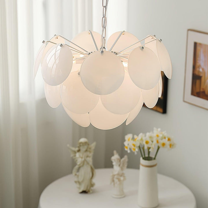 Luminous Petal Glass Chandelier - Vakkerlight