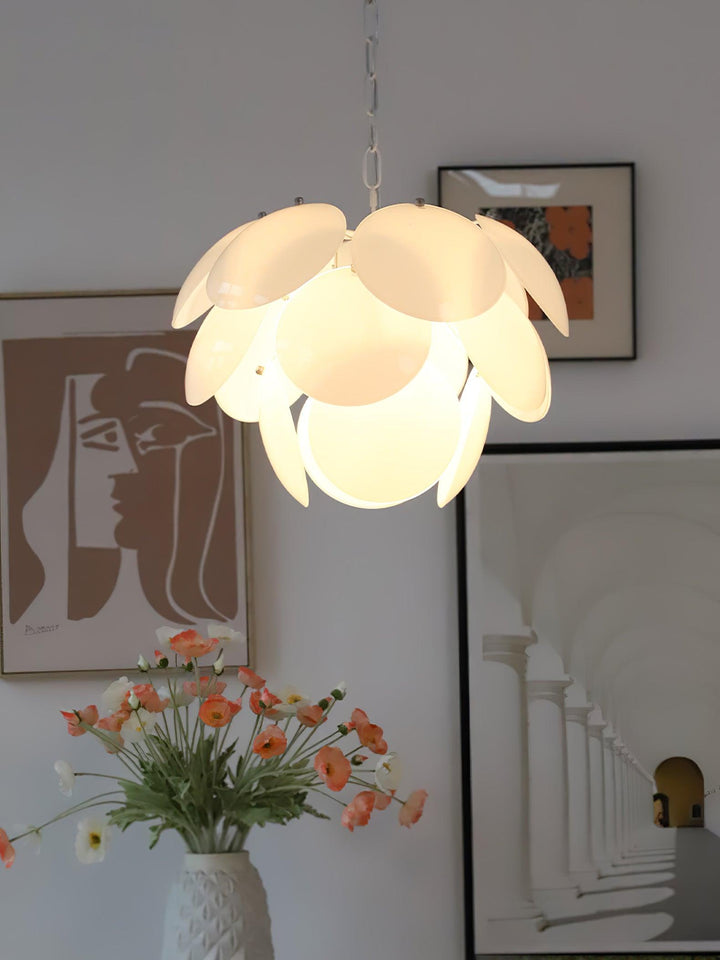 Luminous Petal Glass Chandelier - Vakkerlight