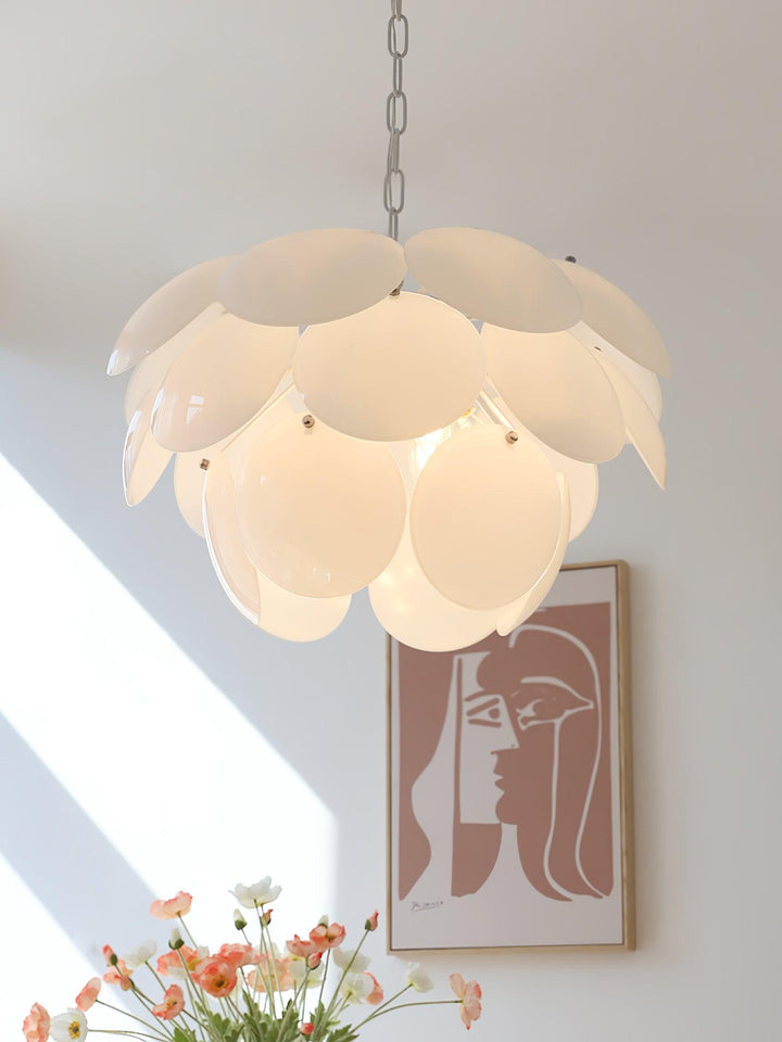 Luminous Petal Glass Chandelier - Vakkerlight