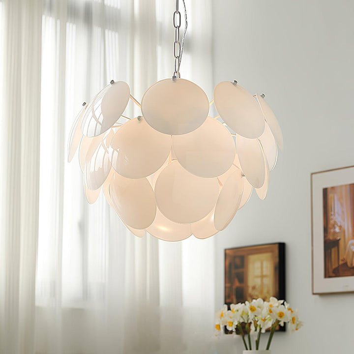 Luminous Petal Glass Chandelier - Vakkerlight