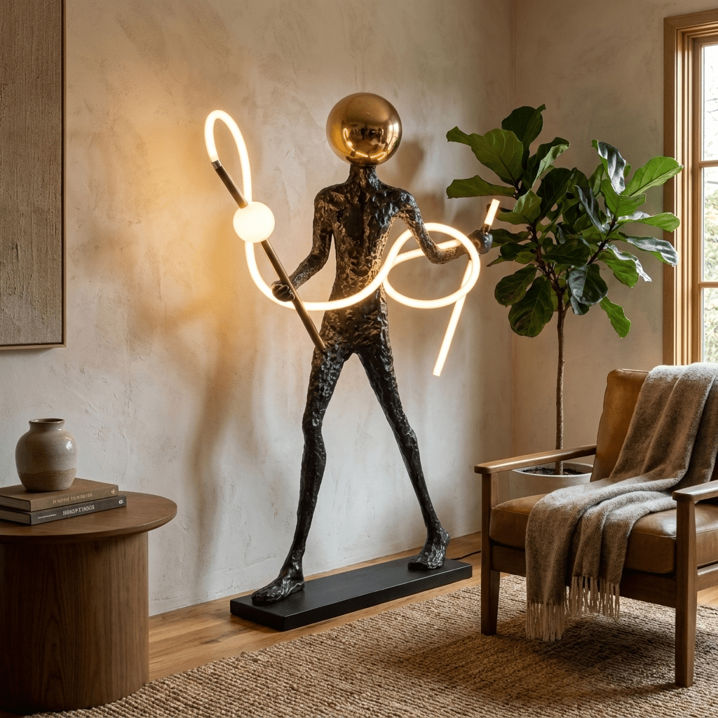 Luminous Voyager Sculpture Lamp - Vakkerlight