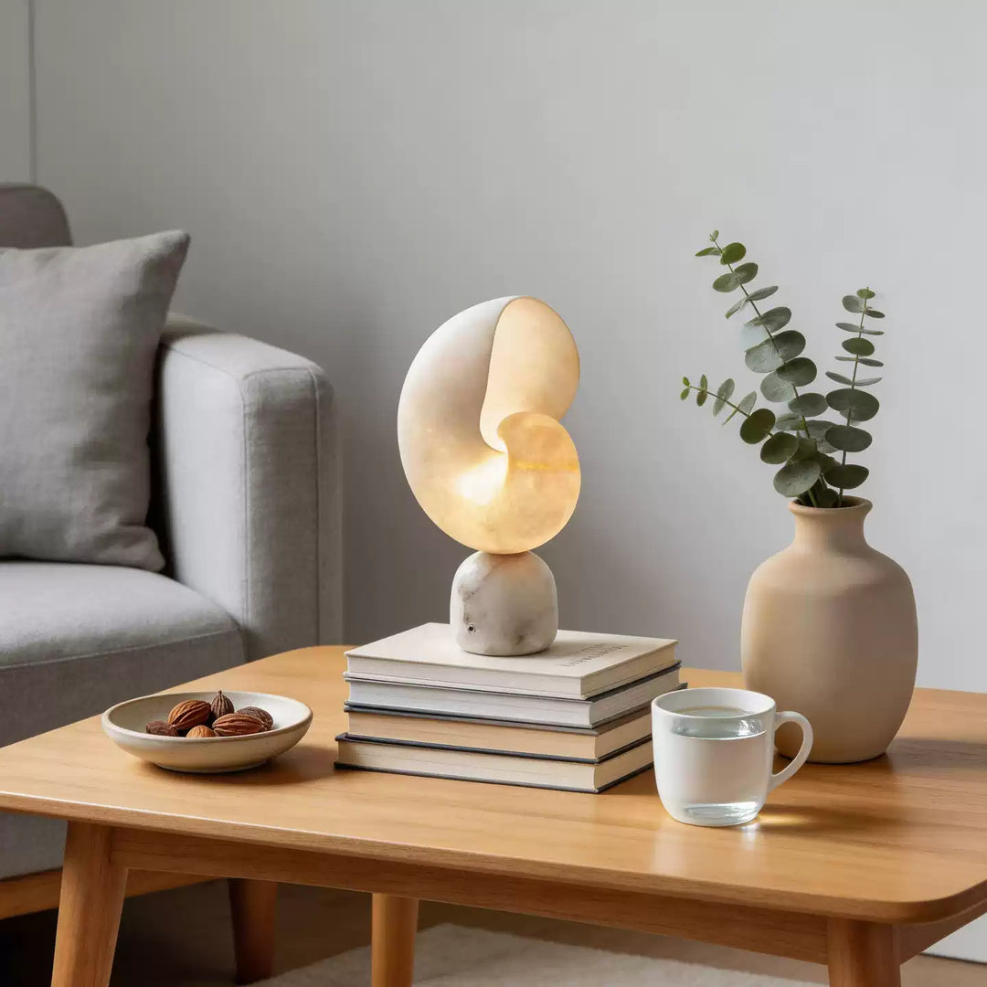 Lumora Shell Table Lamp - Vakkerlight