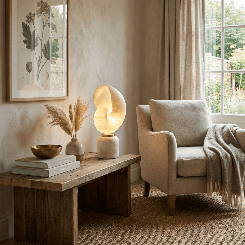 Lumora Shell Table Lamp - Vakkerlight