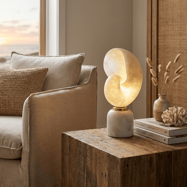 Lumora Shell Table Lamp - Vakkerlight